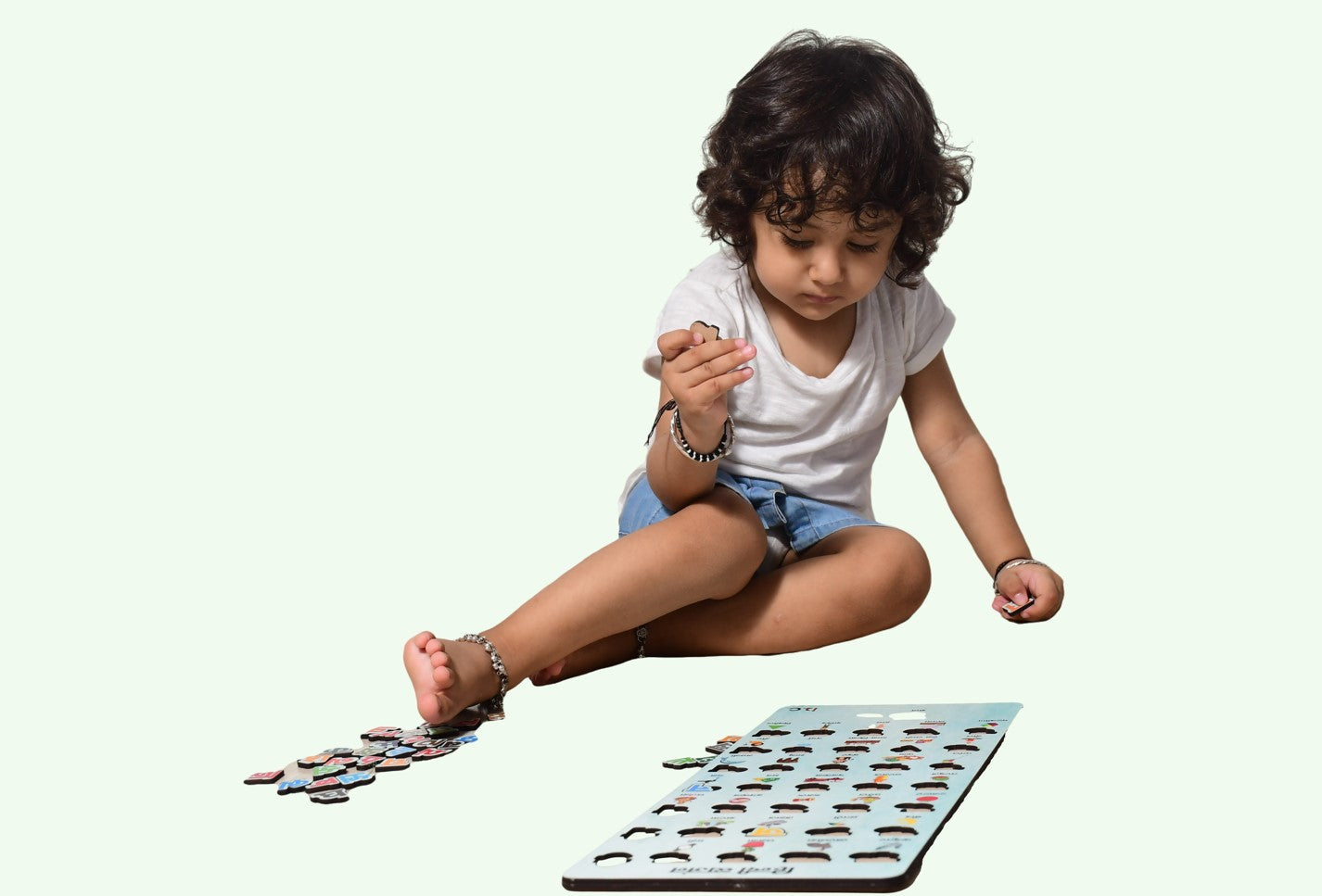 Children's Wooden Toy - Hindi Alphabets - Vyanjan